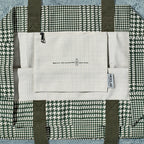 The Everything Everywhere Bag (Houndstooth-Forest)
