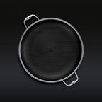 Hybrid Fry Pan with Lid, 14"