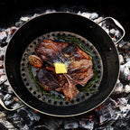 HexClad BBQ Grill Pan + Meat Cleaver Bundle