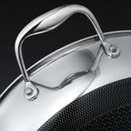Hybrid Deep Sauté Pan with Lid, 3.3-Qt