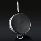 Hybrid Deep Sauté Pan with Lid, 5.5-Qt
