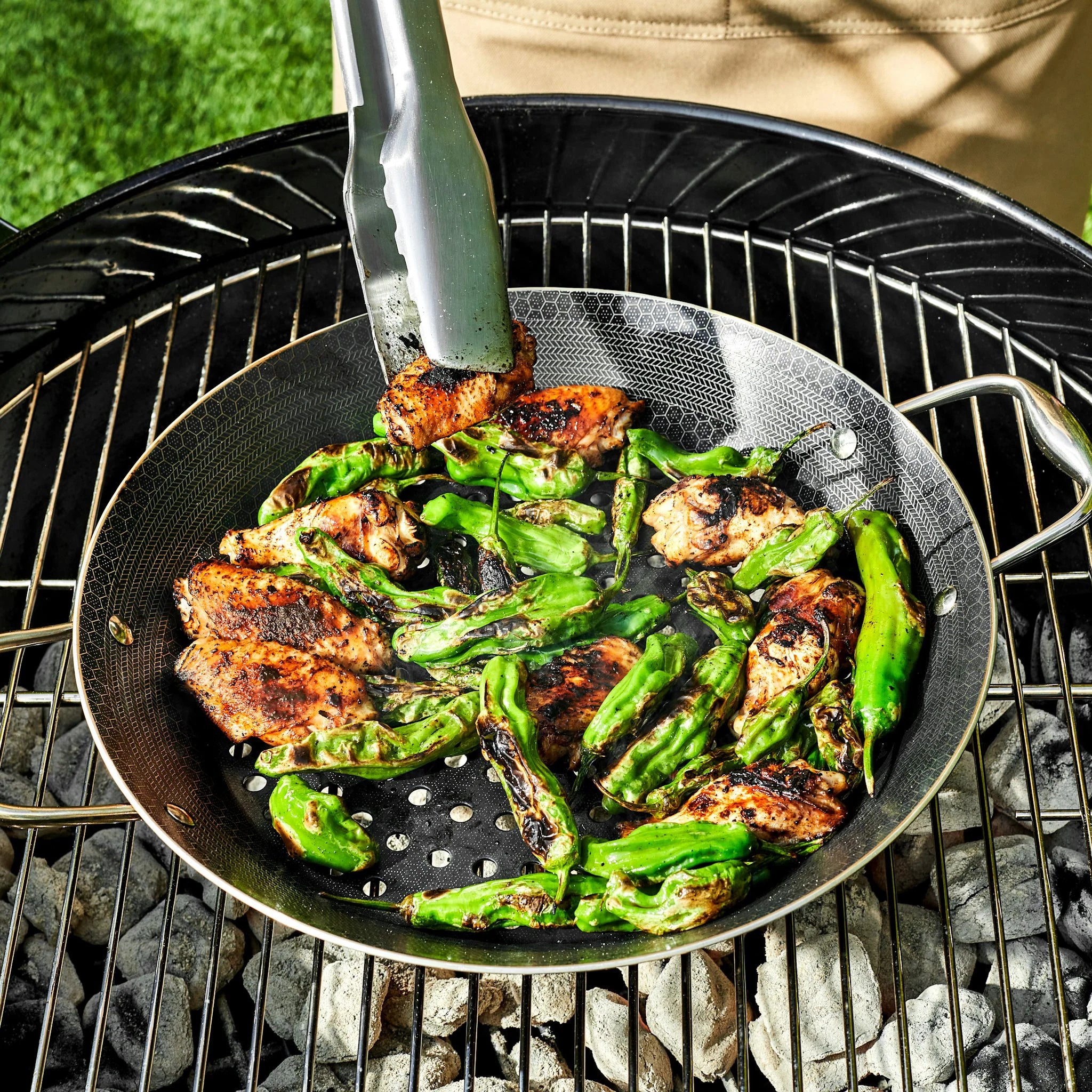Hybrid BBQ Grill Pan, 12"