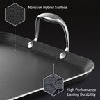 Hybrid Double Burner Griddle