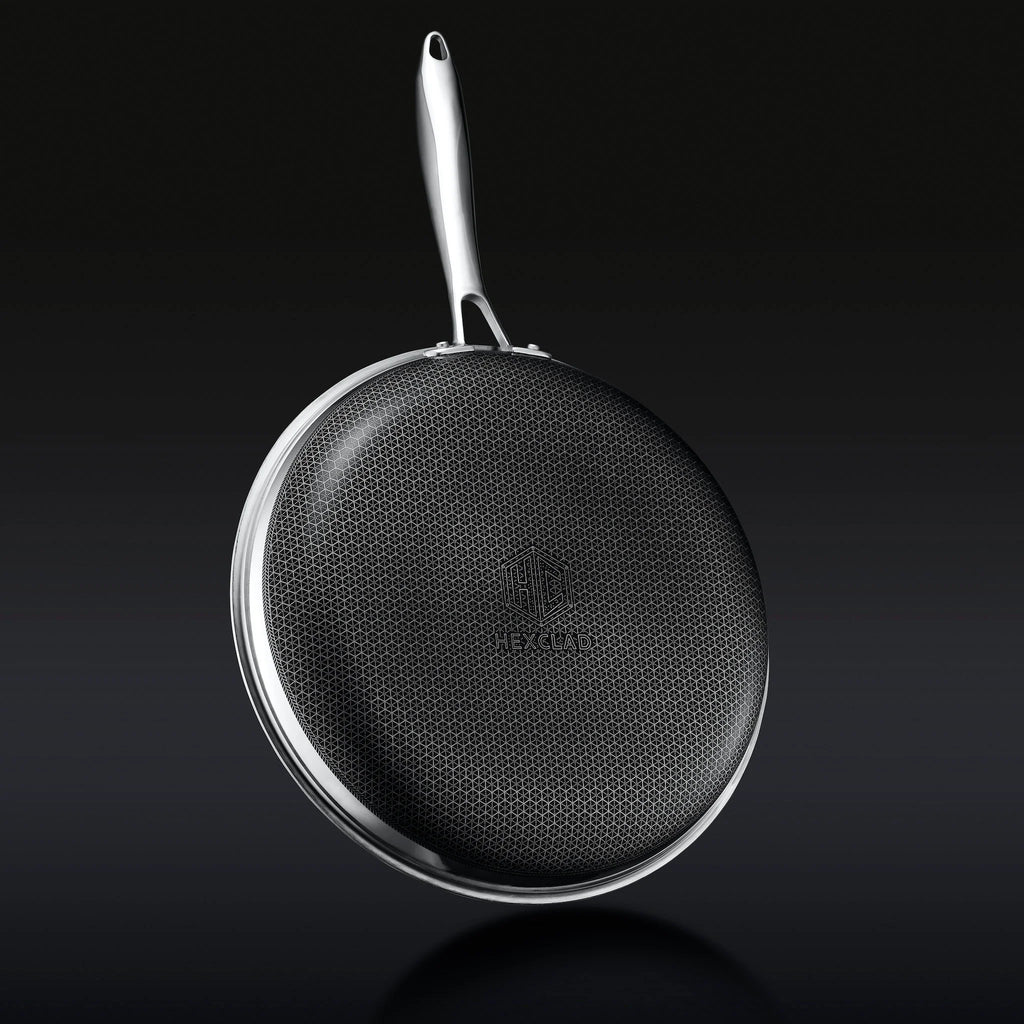 Hybrid Fry Pan Set With Lids, 6-pc