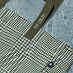 The Everything Everywhere Bag (Houndstooth-Forest)